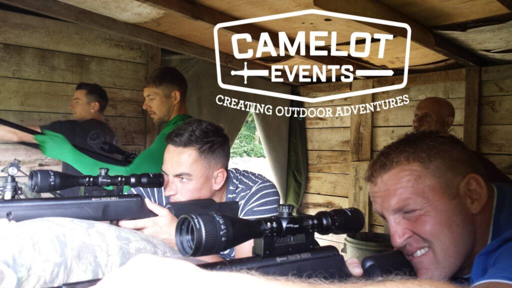 Stag group on the rifle range